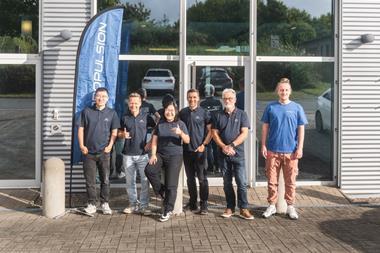 The image shows the ePropulsion Deutschland team