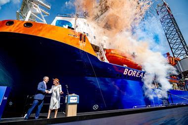 Boreas christening