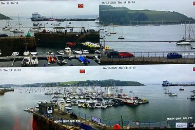 CCTV images of Falmouth Harbour