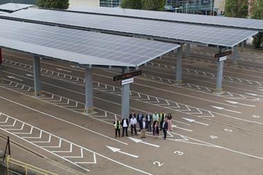 Solar at Portsmouth International Port