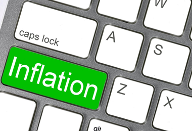 inflation stock image