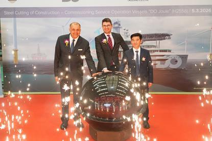 Deutsche Offshore Schifffahrt Steel Cutting C-CSOV DO Joule