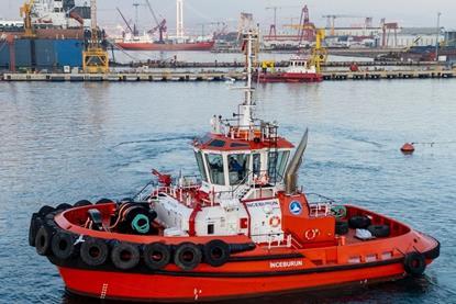 'İnceburun' is the latest Sanmar-built tug for Turkey's Marin Tug (Sanmar)