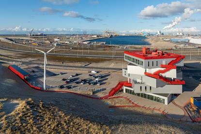 Portlantis has commaning views over the port and out to sea (Ossip van Duivenbode-MVRDV)