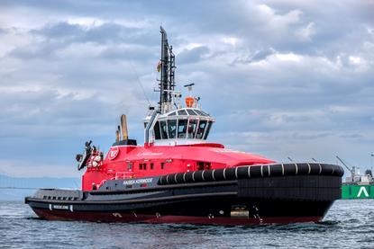 'Haisea Kermode' is the first of two LNG-powered tugs for HaiSea Marine (Sanmar)
