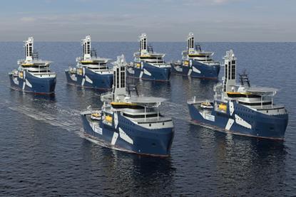 Havfram's six Commissioning Service Operation Vessels (CSOVs)