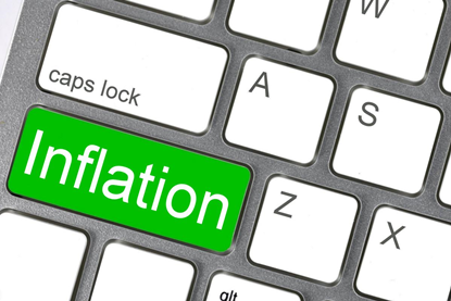 inflation stock image