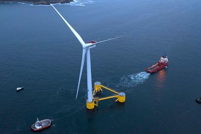 ORE Catapult - floating offshore wind farm