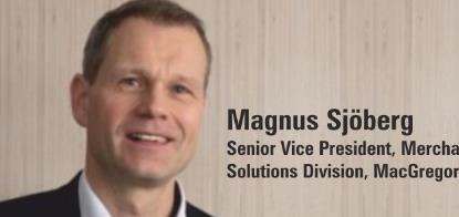 Magnus Sjoberg, Senior vice president, Merchant Solutions, MacGregor