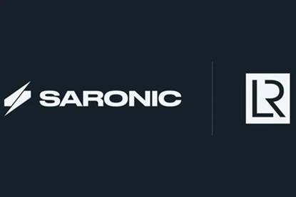 A graphic to depict both company names, white text on a black background