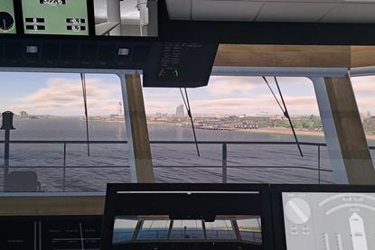 Virtual reality Inside the DISC's 'bridge'