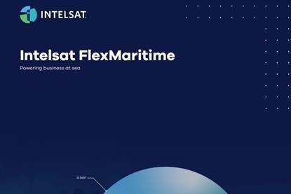 Intelsat's Flex Maritime branding
