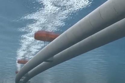 Submerged floating tunnel