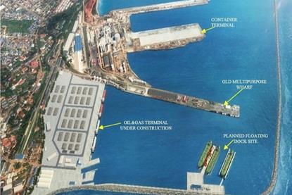 Floating Dock Site