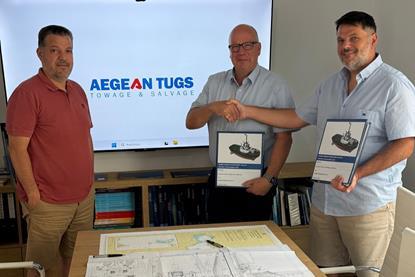Damen signs with Aegean Tugs Shipping Company for ASD Tug 2811