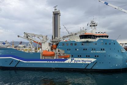 Acta Hercules Delivered to Acta Marine2