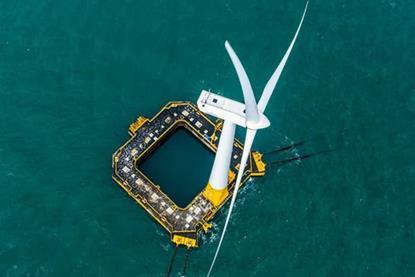 BW Ideol floating wind 'Damping Pool' technology