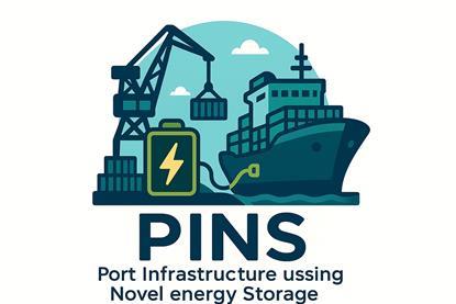The image is of the PINS project logo