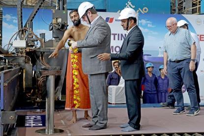 Steel cutting