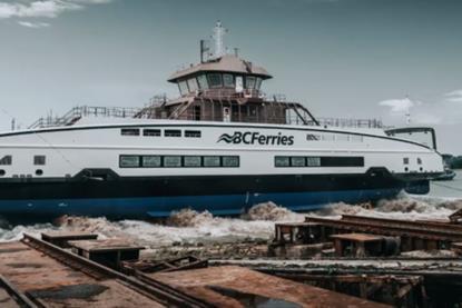 BC Ferries battery hybrid ferry
