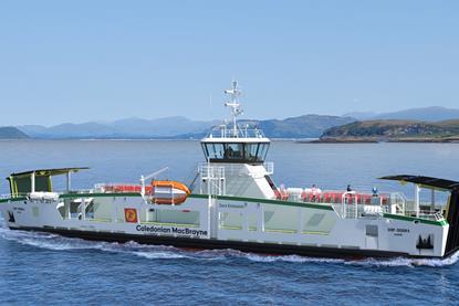 A Corvus powered CMAL electric ferry