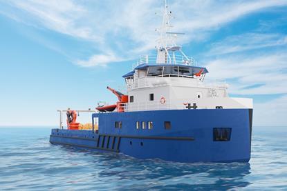 The ship will be Estonia's first 100% alternatively-fuelled workboat (Estonian State Fleet)