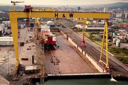 Harland & Wolff- aerial