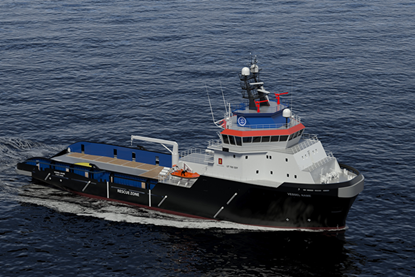 Konsberg's proven UT722 design has been chosen by Suez Canal Authority for its salvage tug requirements (Kongsberg)