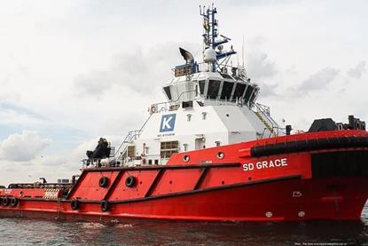 'SD Grace' is one of two similar tugs for Kotug's Guyana operation (Kotug)
