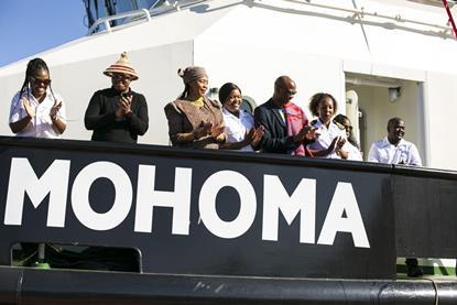 Damen's Mohoma is christened the Port of Durban