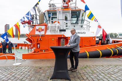 Damen delivers ASD Tug 2111 Argo to WUZ Port and Maritime Services (1)