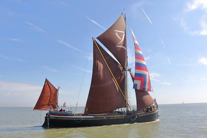 Lady Daphne under sail