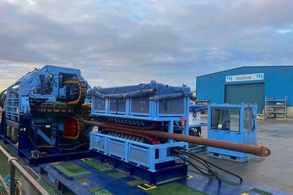 The picture shows Motive Offshore Group's Peterhead facility