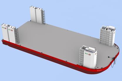 With deadweights of 75000t BOA's new barges will be the largest in its fleet (BOA) (002)