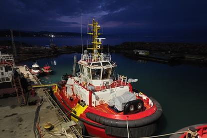 Nemeca Z's new tug was delivered after a passage of just three days (Med Marine)