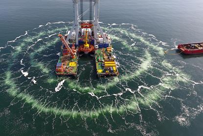 Acteon bubble curtains