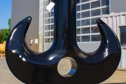 The latest hooks are approx. 170 by 130cm in size, almost 9 times larger than the first Huisman 3D printed crane hook