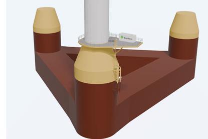 BayWa r.e substructure for floating wind