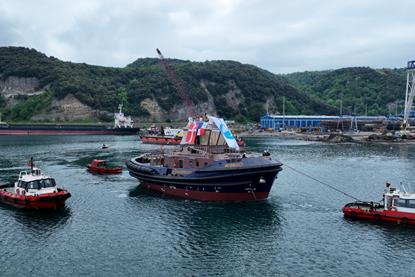 ER173 Launching photo