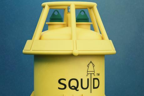 A close up of Encomara's Squid technology