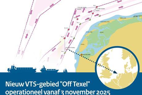 There are two recognised shipping routes off the Wadden Islands (Rijkwaterstaat)