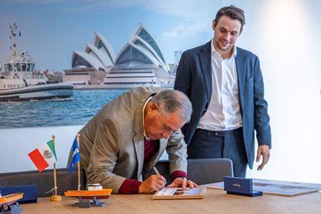 Damen signs with Chomex Marino for two Offshore Support Tugs (1)