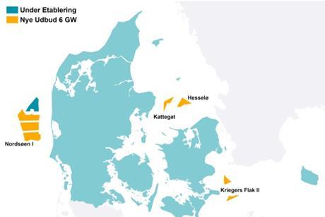 Plans for Danish offshore wind