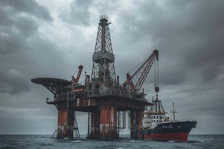 lucid-origin_Create_an_image_of_a_dilapidated_rusting_offshore_oil_rig_being_decommissioned_h-0