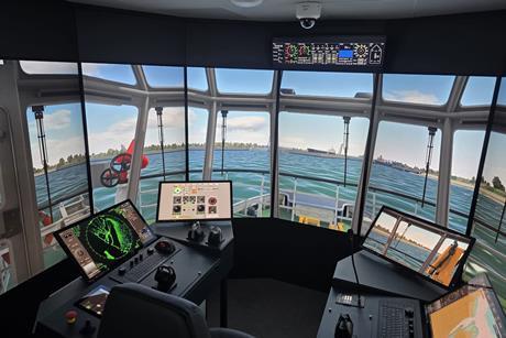 Tug simulator by Novatug