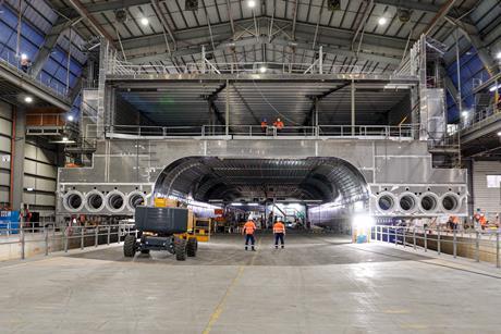 Incat hull rollback