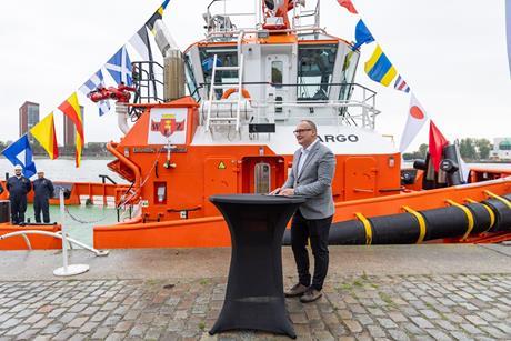 Damen delivers ASD Tug 2111 Argo to WUZ Port and Maritime Services (1)