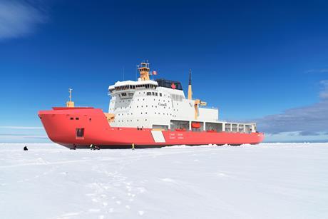 A rendering of the Canadian Coast Guard’s new Polar Icebreaker