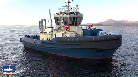 Kongsberg Maritime will supply its Escort Series of heavy-duty winches for 16 new build tugs Photo: Kongsberg Maritime