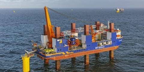 Van Oord's installation vessel MPI Offshore